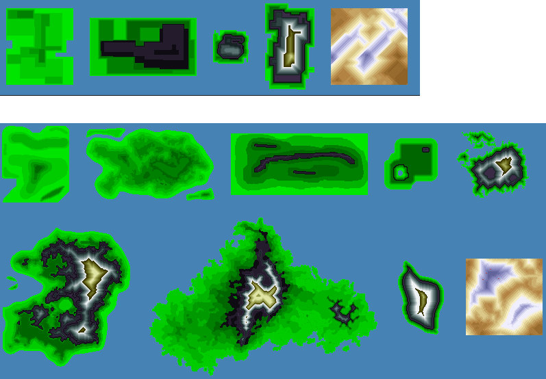 hillshapes