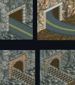 tunnels