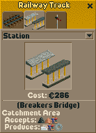 Station construction, before